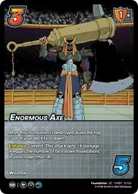 Enormous Axe (Yu Yu Hakusho: Dark Tournament)