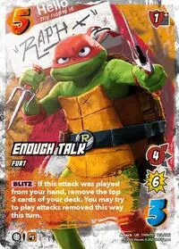 Enough Talk (Teenage Mutant Ninja Turtles)