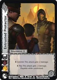 Entrusted Protector (Mortal Kombat X) — UniVersus Card Value