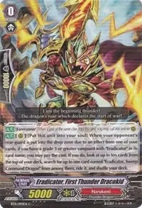 Eradicator First Thunder Dracokid (BT11: Seal Dragons Unleashed)