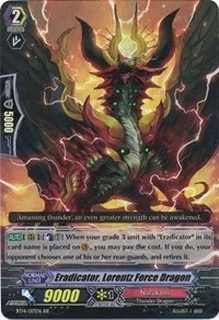 Eradicator Lorentz Force Dragon (BT14: Brilliant Strike) — Cardfight Vanguard Card Value