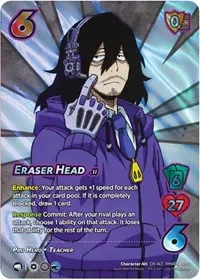 Eraser Head (UniVersus: My Hero Academia: Jet Burn) — UniVersus Card Value