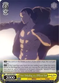 Eren Embarking on a Different Path (Attack On Titan: Final Season)