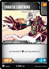 Erratic Lightning (Rise of the Combiners) — Transformers TCG Card Value