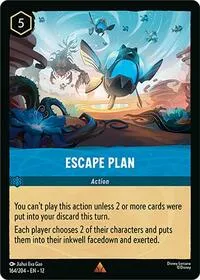 Escape Plan (Wilds Unknown) — Lorcana TCG Card Value