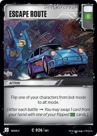 Escape Route (Rise of the Combiners)
