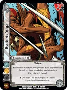 Esoteric Yoga (Street Fighter CCG)