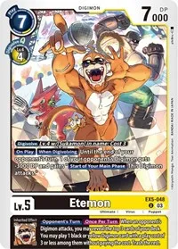 Etemon (Animal Colosseum) — Digimon Card Game Card Value