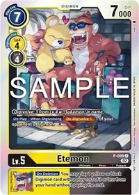 Etemon P 099 Limited Card Pack Ver2 (Digimon Promotion Cards)