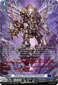 Eternal Overload Colossus SR (DZ-BT11: Symphony of Might & Bloom)