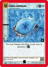 Eternal Snowflake (Cryptid Nation: Kickstarter Edition Tribal Theme Decks)