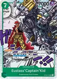 EustassCaptainKid 013 (Starter Deck 2: Worst Generation)