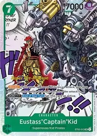 EustassCaptainKid 013 (Super Pre-Release Starter Deck 2: Worst Generation)