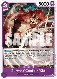 EustassCaptainKid (Emperors in the New World: 2nd Anniversary Tournament Cards) — One Piece Card Game Card Value