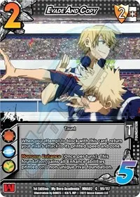 Evade And Copy (UniVersus: My Hero Academia: Crimson Rampage)
