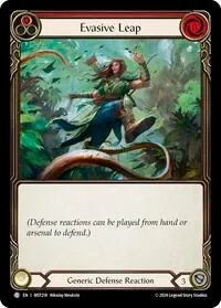 Evasive Leap Red (Part the Mistveil) — Flesh & Blood TCG Card Value