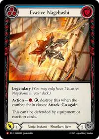 Evasive Nageboshi Blue (Omens of the Third Age)