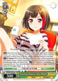 Evening Memory Ran Mitake (BanG Dream! Girls Band Party!)