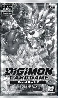 Event Pack 2 (Digimon Promotion Cards) — Digimon Card Game Card Value