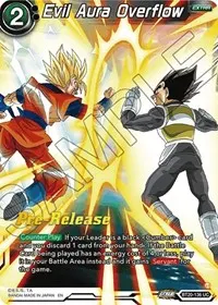 Evil Aura Overflow (Power Absorbed Pre-Release Cards)