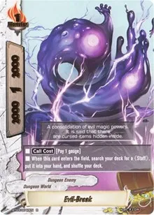 Evil Break (Drum's Adventures) — Future Card BuddyFight Card Value