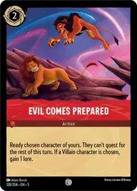 Evil Comes Prepared (Shimmering Skies)