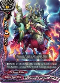 Evil Demonic Dragon Cervus (War of Dragods)