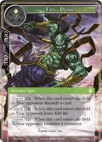 Evil Djinni (The Time Spinning Witch)