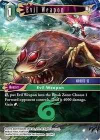 Evil Weapon (Beyond Destiny) — Final Fantasy TCG Card Value