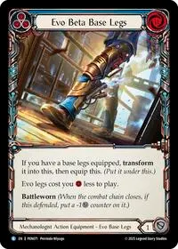 Evo Beta Base Legs Blue (Compendium of Rathe)