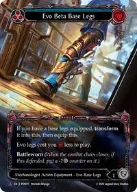 Evo Beta Base Legs Blue Marvel (Compendium of Rathe)