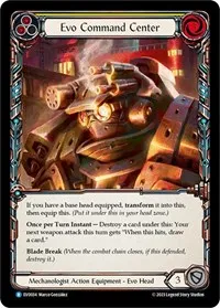 Evo Command Center (Bright Lights) — Flesh & Blood TCG Card Value
