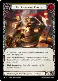 Evo Command Center FAB207 (Flesh and Blood: Promo Cards)