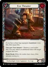 Evo Thruster FAB210 (Flesh and Blood: Promo Cards) — Flesh & Blood TCG Card Value