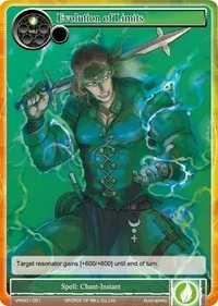 Evolution of Limits (Vingolf -Engage Knights-) — Force of Will Card Value