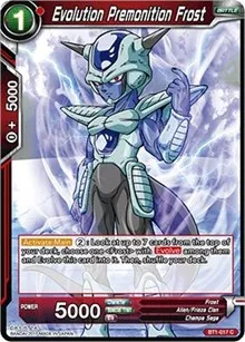 Evolution Premonition Frost (Galactic Battle) — Dragon Ball Super CCG Card Value