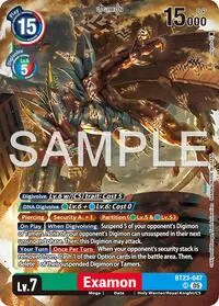 Examon (Hackers' Slumber) — Digimon Card Game Card Value