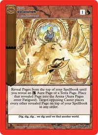 Excavation (Nightfall: First Edition) — MetaZoo Card Value