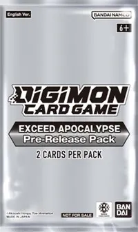 Exceed Apocalypse Pre Release Pack (Exceed Apocalypse Pre-Release Cards)