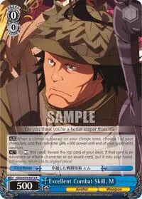 Excellent Combat Skill M (SAO Alternative–Gun Gale Online)