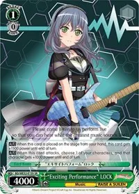 Exciting Performance LOCK (BanG Dream! Girls Band Party! Premium Booster)