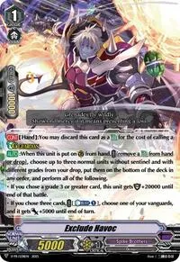 Exclude Havoc (V Promo Cards) — Cardfight Vanguard Card Value