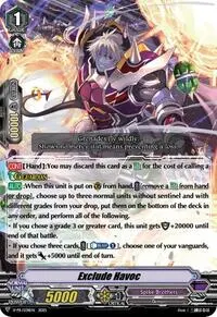 Exclude Havoc (V Promo Cards)