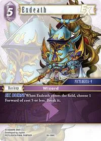 Exdeath EX (Gunslinger in the Abyss) — Final Fantasy TCG Card Value