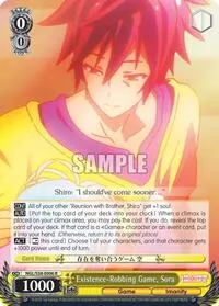 Existence Robbing Game Sora (No Game No Life)