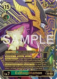 ExMaquinamon Rare Pull (Dawn of Liberator)
