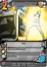 Expanding Capacity (UniVersus: My Hero Academia: League of Villains)