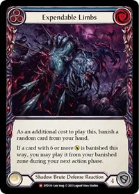 Expendable Limbs (Dusk till Dawn) — Flesh & Blood TCG Card Value