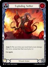 Exploding Aether Red (Rosetta)