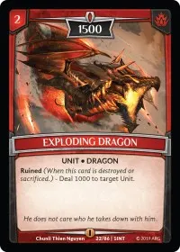 Exploding Dragon (Intro Decks - 2019)